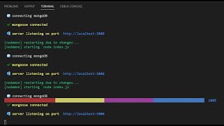 Terminal progress bar using node JS