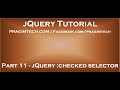 jQuery checked selector