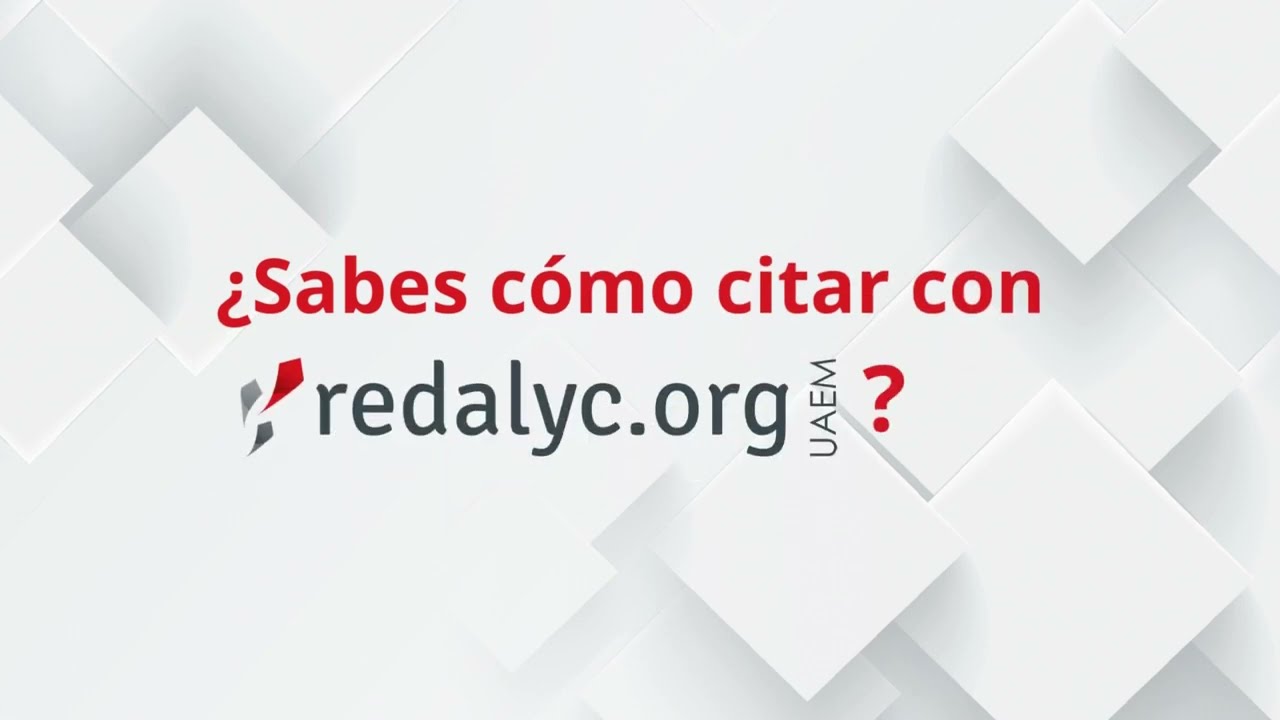 ¿Como Citar Con Redalyc? - YouTube