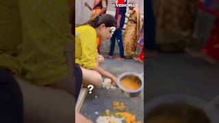 In This Temple Prasad Is Eaten On Floor - Udupi Krishna Temple . . . . #reels #foryou #mystery