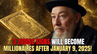 Nostradamus Predicted Success for 3 Zodiac Signs WILL BECOME MILLIONAIRES after January 9, 2025!