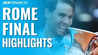 Nadal Beats Djokovic To Win Ninth Rome Title! | Rome 2019 Final Highlights
