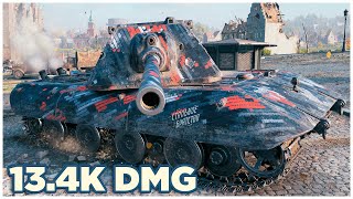 E 100 • 13.4K DMG 10 KILLS • WoT Gameplay