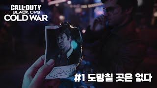 콜오브듀티 콜드워 #1 도망칠 곳은 없다. 리얼리즘 난이도 / 노코멘트