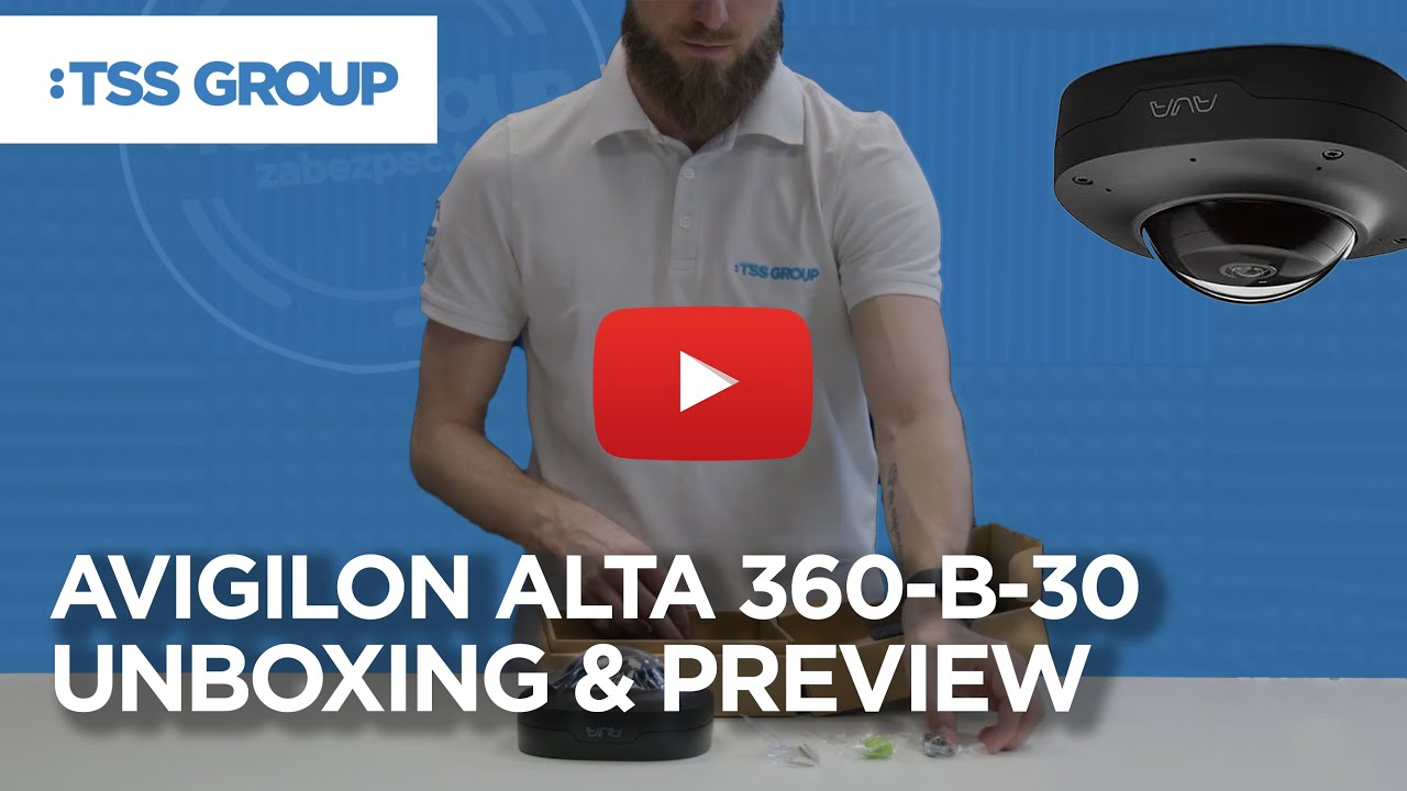 Avigilon Alta AVA 360-B-30 9 Mpx Fisheye IP Kamera | Unboxing & Preview ...