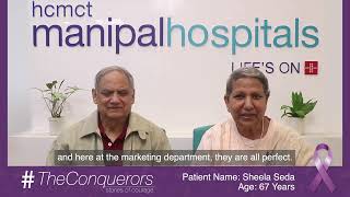 Sheela Seda | TheConquerors- Stories Of Courage | Cancer Hospital In Delhi - Manipal Hospitals