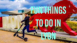 5 FUN THINGS TO DO IN LYON FRANCE | Would you travel by scooter ?