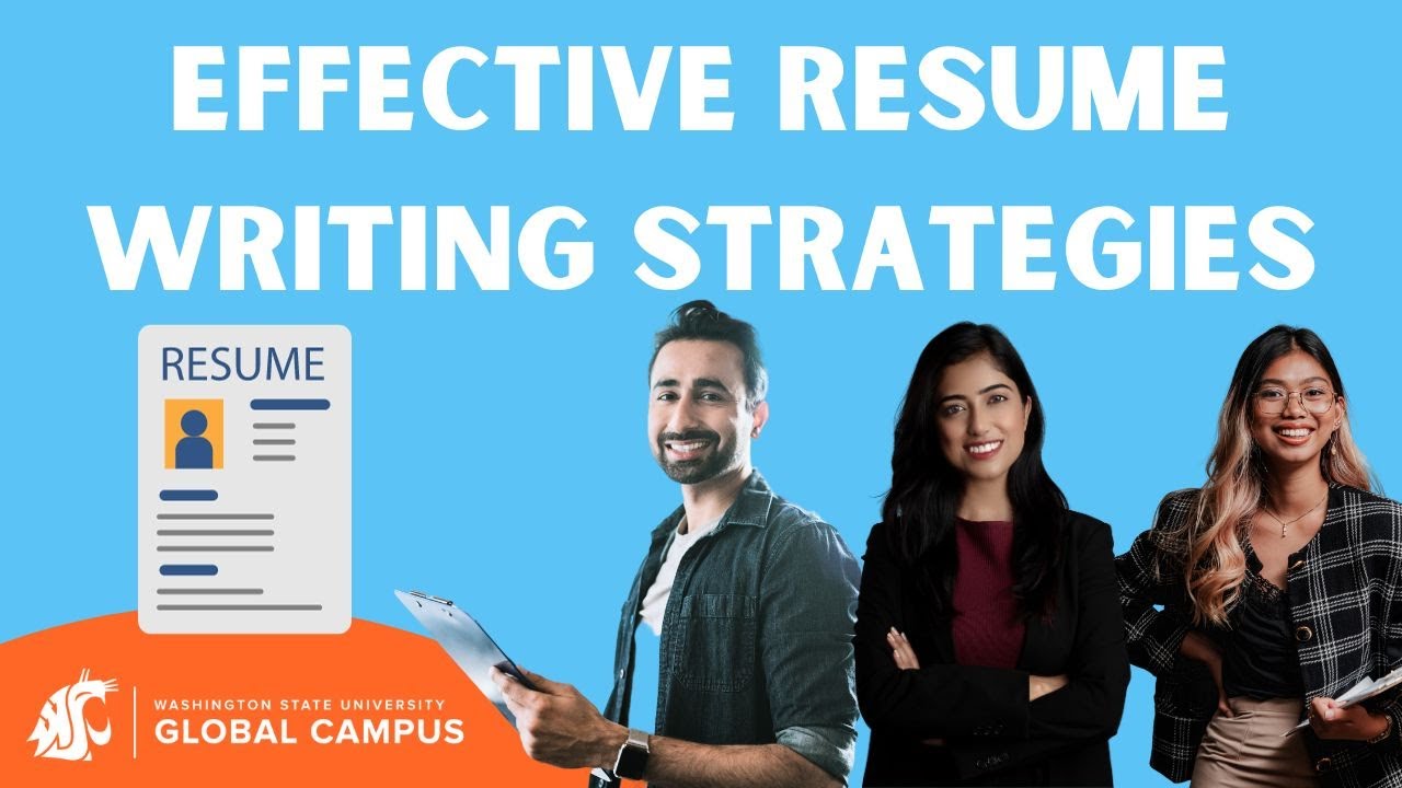 Resume Writing Workshop Youtube