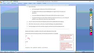 Using pseudo code to plan a program