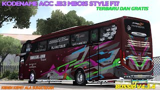 Share!Kodename ACC JB3 MBOIS STYLE F17 Terbaru Full Strobo Bussid V4.3.4