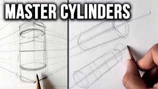 How to MASTER Drawing Cylinders [Figure Drawing Prep - Part 2]