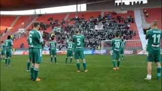 12.05.2012 SK Slavia Praha - Bohemians 1905 3:1 (0:0), pohled do zákulisí a na fanoušky