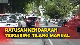 Tilang Manual di Jawa Barat, Polisi Tindak Ratusan Pelanggar