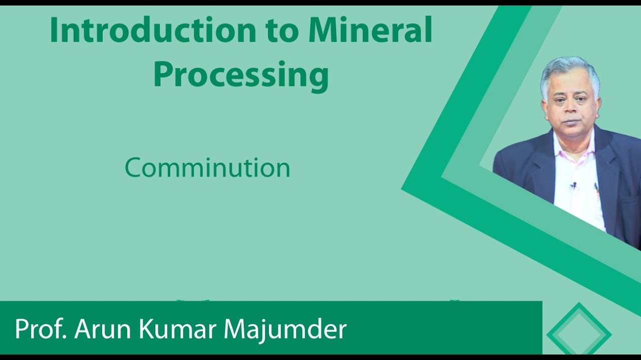 Lecture 16 Comminution Youtube