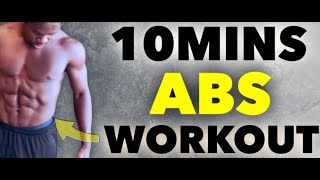 10 minute abs workout - Perfect 10 exercises no equipments