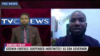 Activist Inibehe Effiong Speaks On Suspension Of Godwin Emefiele As CBN Governor