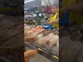 Wet market Malaysia. Looking fish good for ceviche