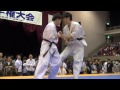 【新極真会】第18回全関東空手道選手権大会　中量級 準決勝　2　shinkyokushinkai karate