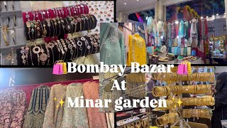 😍BOMBAY BAZAR AT MINAR GARDEN 🛍️#shopping #vlog