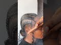 applying hair mousse for a sleek finish stitchbraids hairmousse haircare shorts