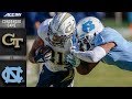 Georgia Tech vs. North Carolina Condensed Game | 2018 ACC Football