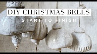 #8 How I Make Ceramic Christmas Bells | Start to Finish