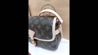 @曾師傅皮革染整修理專門店master tseng  Louis  Vuitton 斜背包 皮革破損 修理更換 完成前後 影片 分享