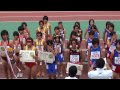 平成22年8月23日 第37回全日本中学校陸上選手権 全中）4x100r 表彰