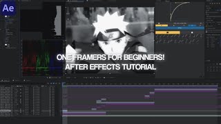One Framers for Beginners! After Effects Tutorial