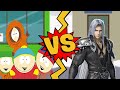 M.U.G.E.N Battles | Eric Cartman/Stan Marsh/Kyle Broflovski/Kenny McCormick vs Sephiroth