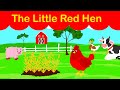 The Little Red Hen | Bedtime Stories | Itsy Bitsy Toons - English Stories