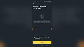 HOW TO SETUP GOOGLE 2FA AUTHENTICATOR ON BINANCE (MOBILE DEVICE)