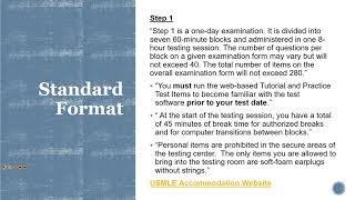 USMLE Accommodations