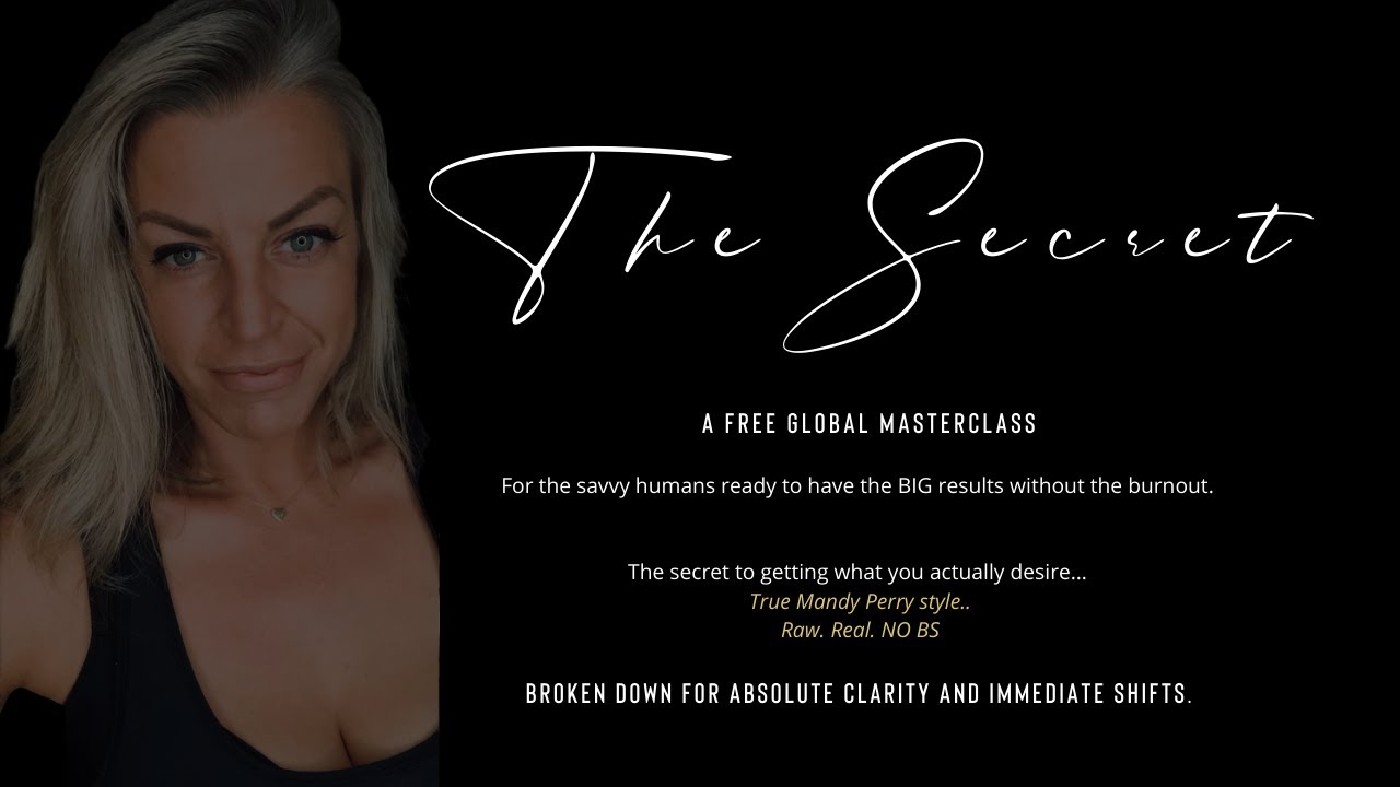 The Secret Masterclass - YouTube