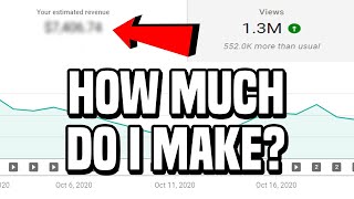 HOW MUCH MONEY DO YOUTUBERS MAKE? MY 70,000 SUBSCRIBER EARNINGS!
