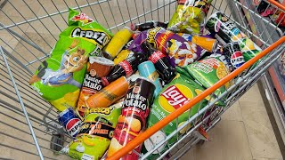 Buying A Lot of Chips 2025 Lay's, Pringles, Crunchips, Cheetos, Salto, Doritos