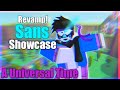 Sans Showcase - A Universal Time - Roblox