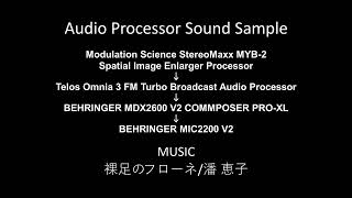 裸足のフローネ/潘 恵子  Broadcast Audio Processor Sound Sample