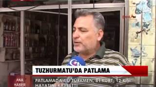 TUZHURMATU'DA PATLAMA