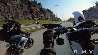 Husaberg fe450 Highway wheelie \