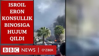 Eron Isroil hujumiga javob berish bilan tahdid qilmoqda - BBC News O'zbek