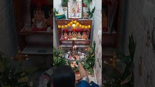 Vinayaka chavithi Pooja tadhiya shiva parvathi Pooja 🙏🙏🙏🙏 gouri nomu traditional Telugu