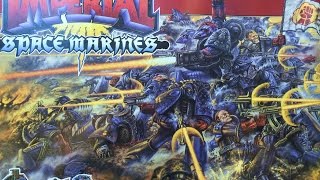 Retrohammer 2: Imperial Space Marines RTB01 1987 Plastic Boxed Set Unboxing