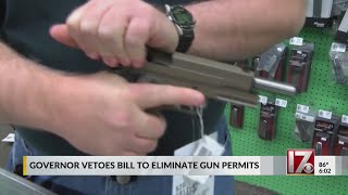 Gov. Cooper vetoes NC bill eliminating sheriffs' background checks for handguns