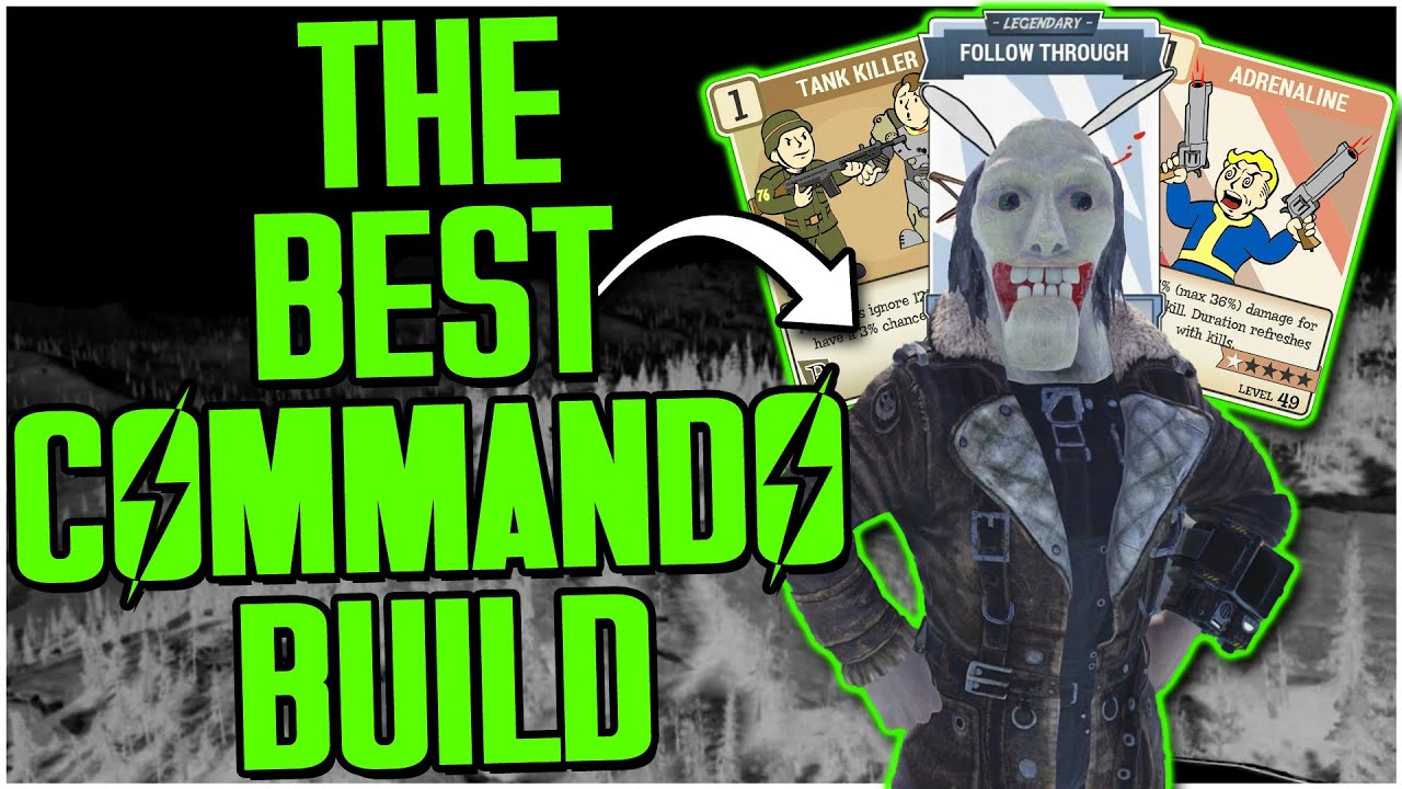 THE HIGHEST DAMAGE BUILD | Fallout 76 Bloodied Stealth Commando - YouTube