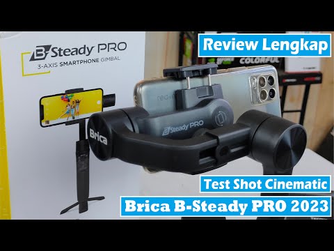 Review Brica B-Steady PRO 2023 Stabilizer Gimbal Terbaik Saat Ini - YouTube