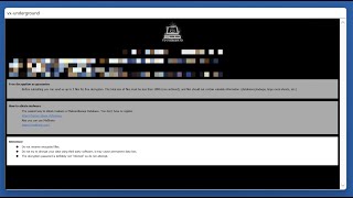 Vx-underground ransomware (.VXUG virus). Removal instructions.