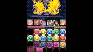 パズドラ【降臨チャレンジ・天魔界（デビル・ラッシュ・絶地獄級）】　聖夜の麒麟姫・サクヤ（サンタサクヤ）PT　ノーコン