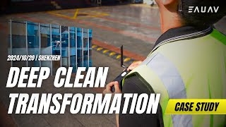 The Ultimate Building Transformation | A Drone Deep Clean from Start to Finish