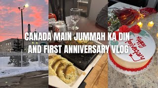 JUMMAH ROUTINE VLOG + CELEBRATING FIRST ANNIVERSARY 🎉